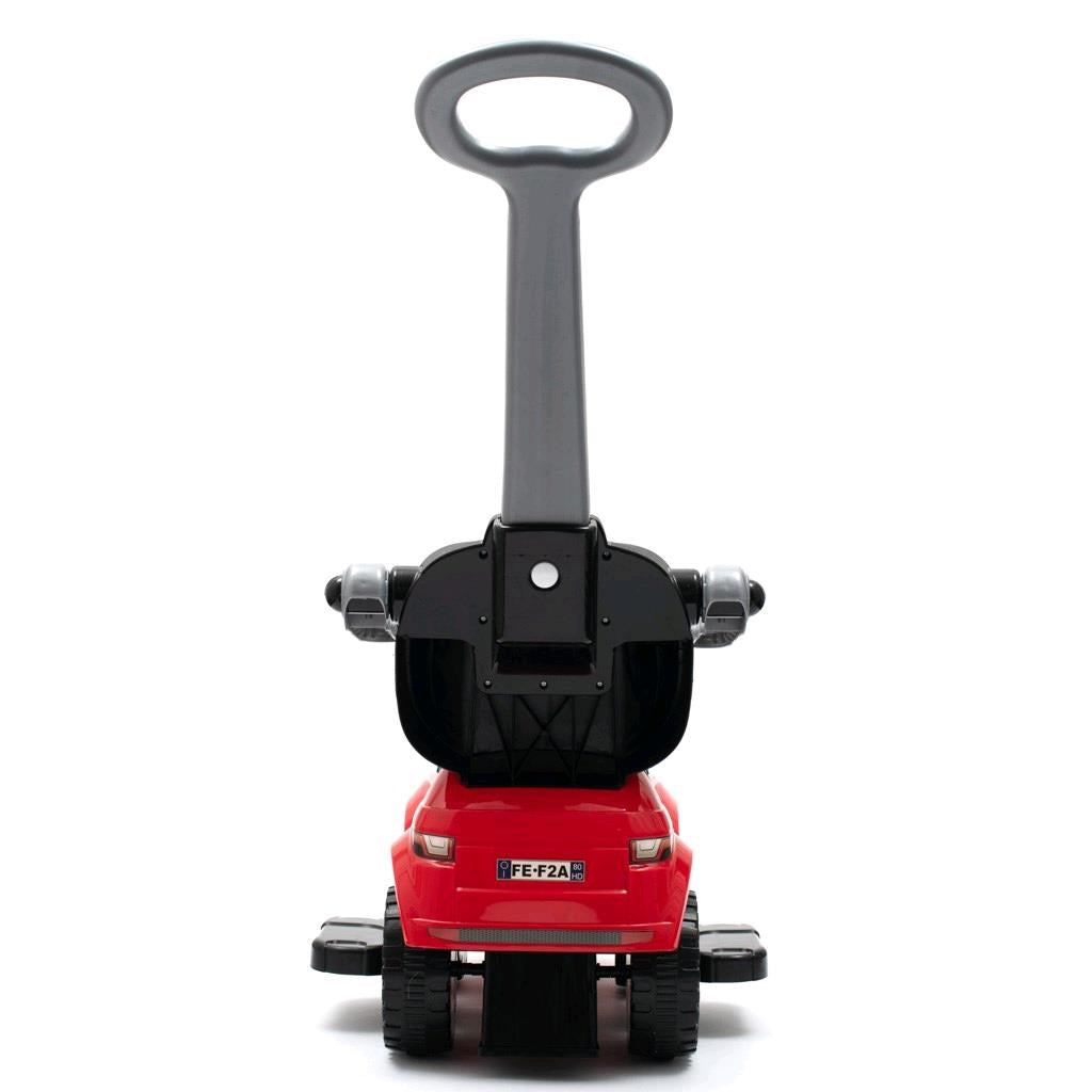 Gyerek zenélő bébitaxi Baby Mix 3 az 1-ben piros