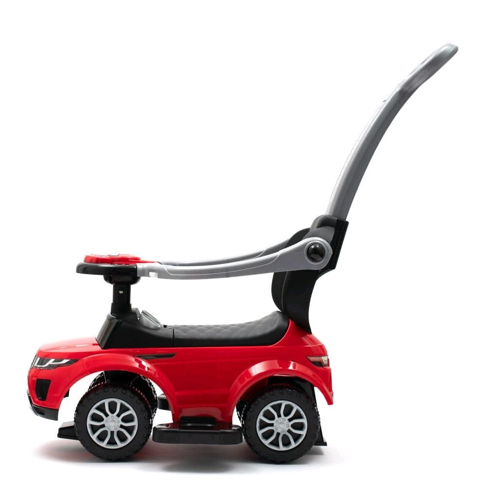 Gyerek zenélő bébitaxi Baby Mix 3 az 1-ben piros