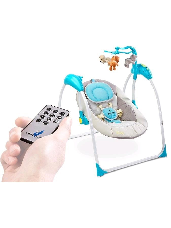 Gyerek hintáztató CARETERO LOOP blue