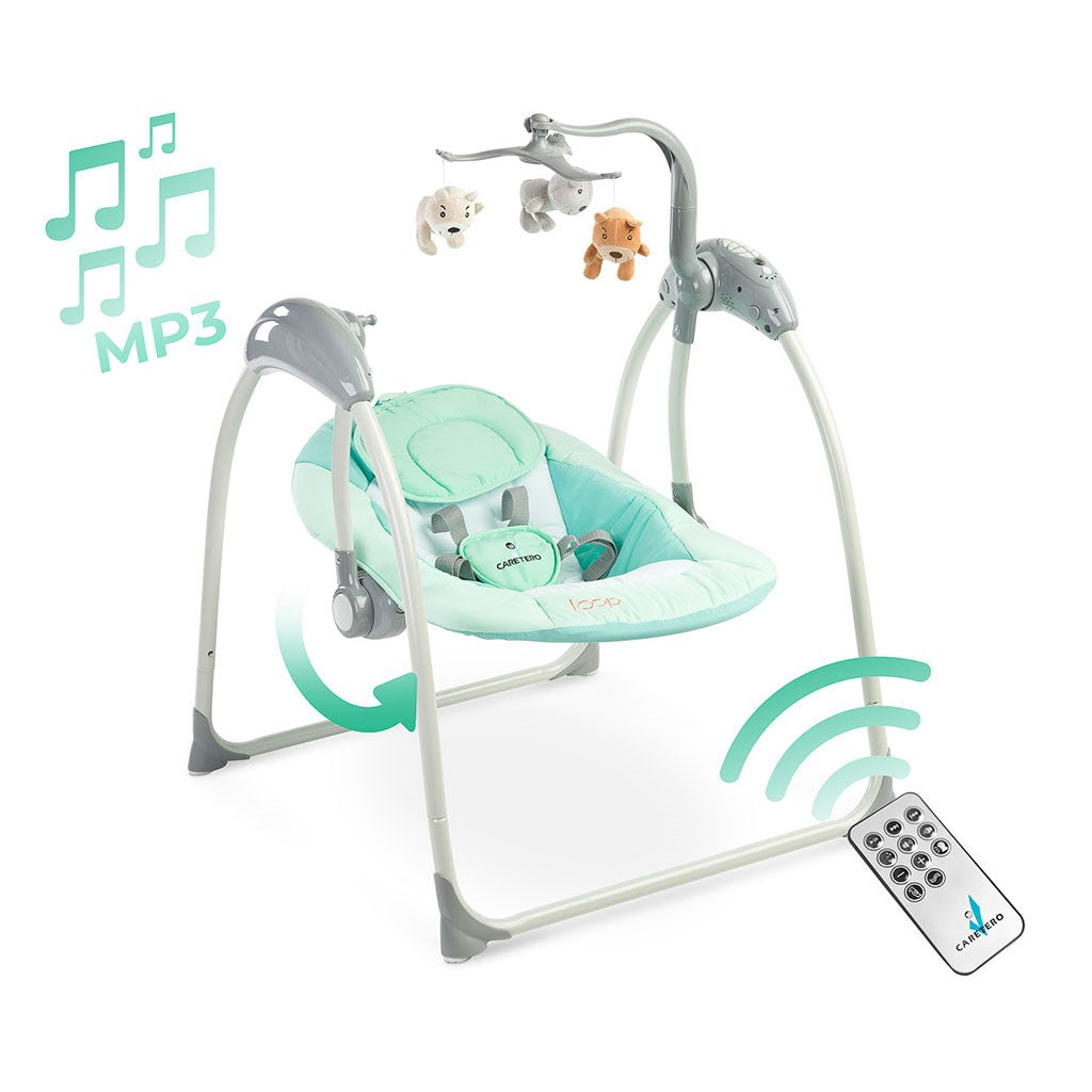 Gyerek hintáztató CARETERO LOOP mint