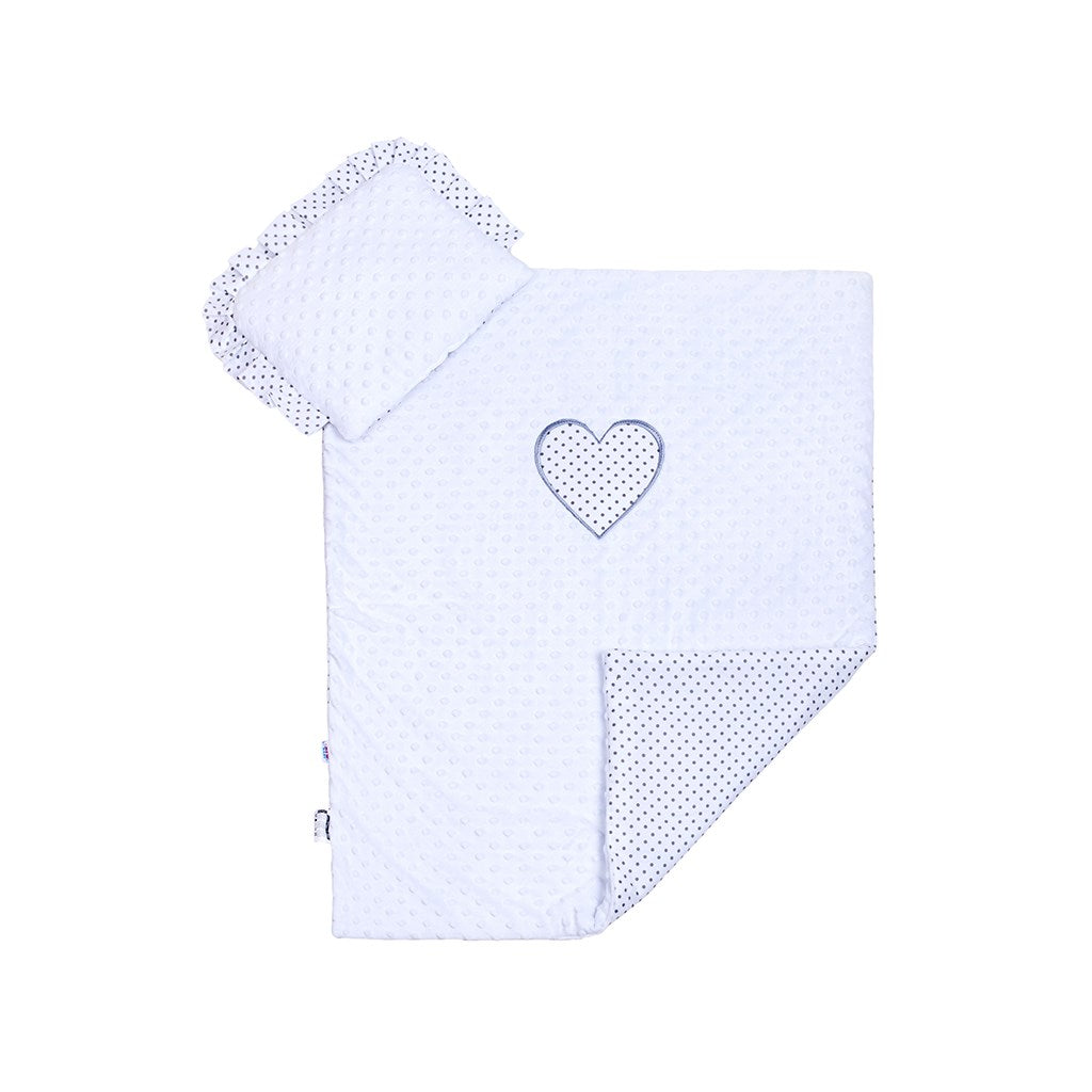 Együttes babakocsiba Minkyből New Baby fehér