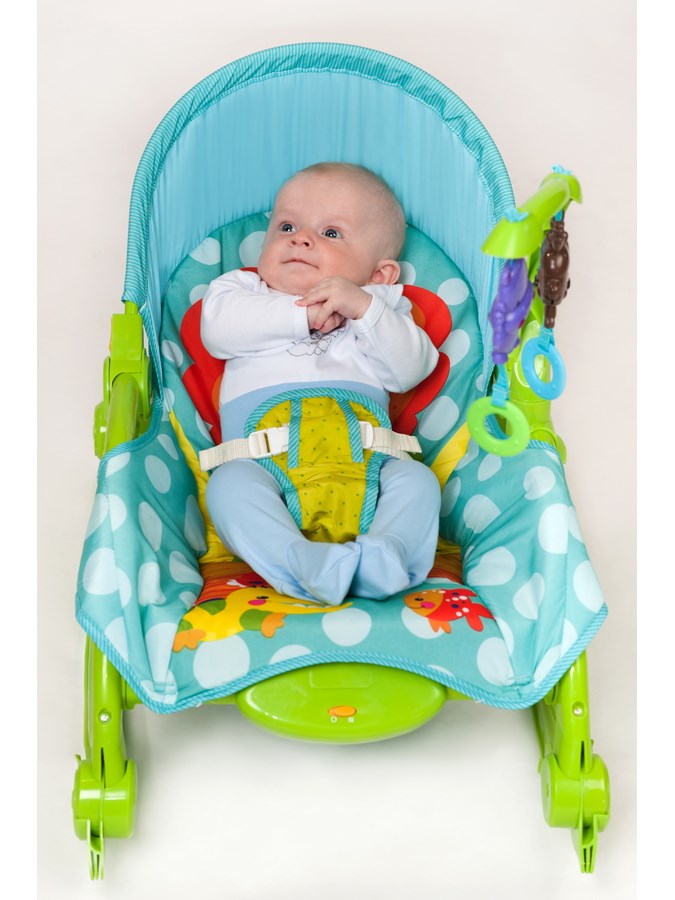 Gyerek pihenőszék 2v1 Bayo green