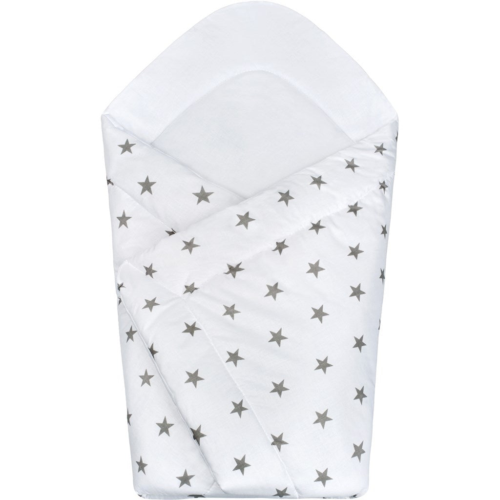 Pólyakendő New Baby szürke csillag