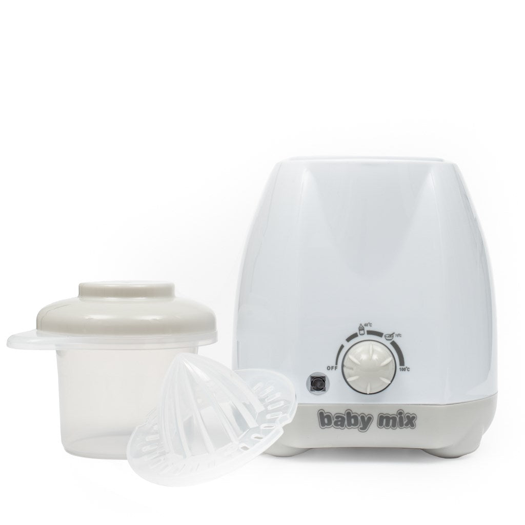 Étel és cumisüveg melegítő tartozékokkal Baby Mix szürke