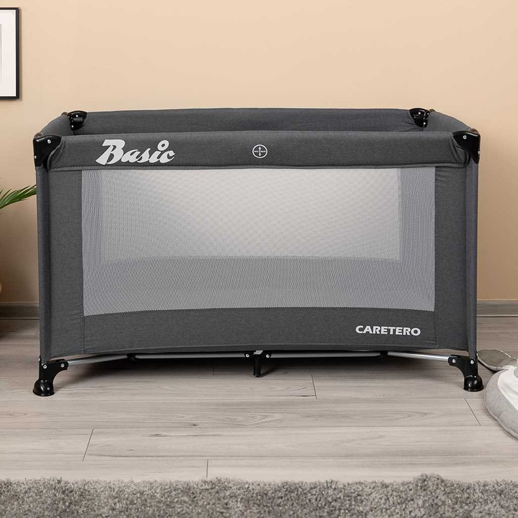 Utazóágy CARETERO Basic graphite