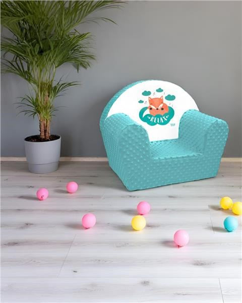 Gyermek fotel New Baby Róka menta