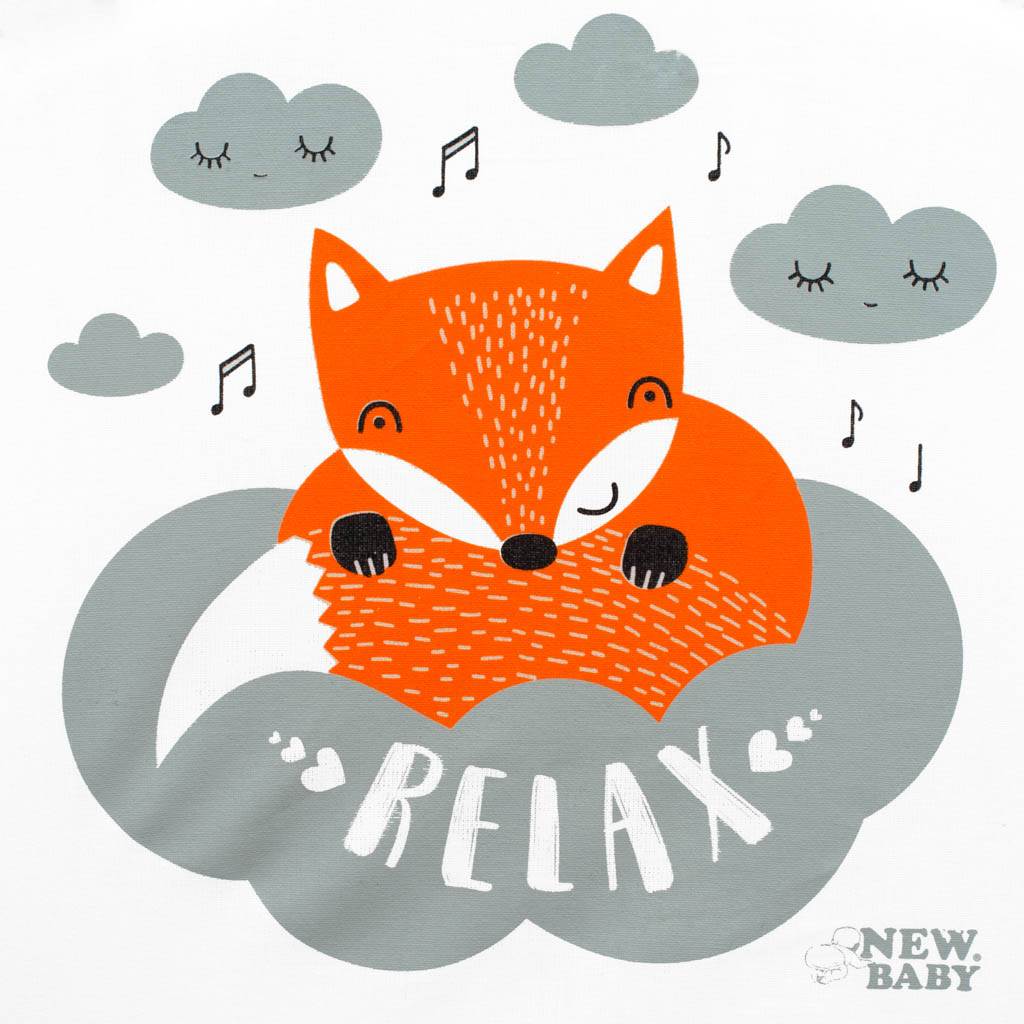 Gyermek fotel New Baby Róka szürke