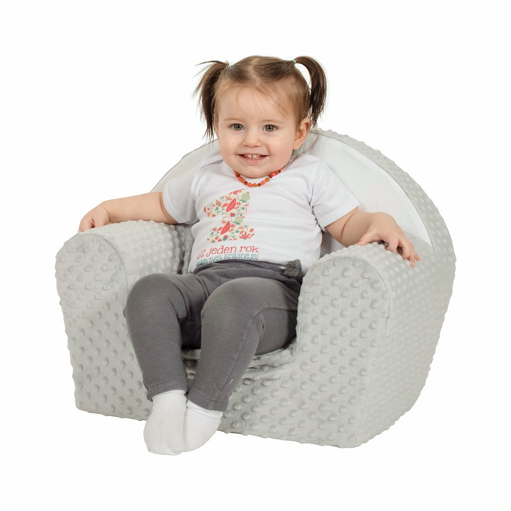 Gyermek fotel New Baby Róka szürke