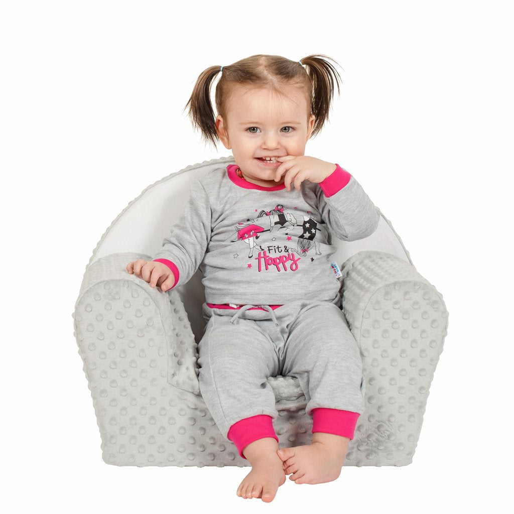 Gyermek fotel New Baby Róka szürke