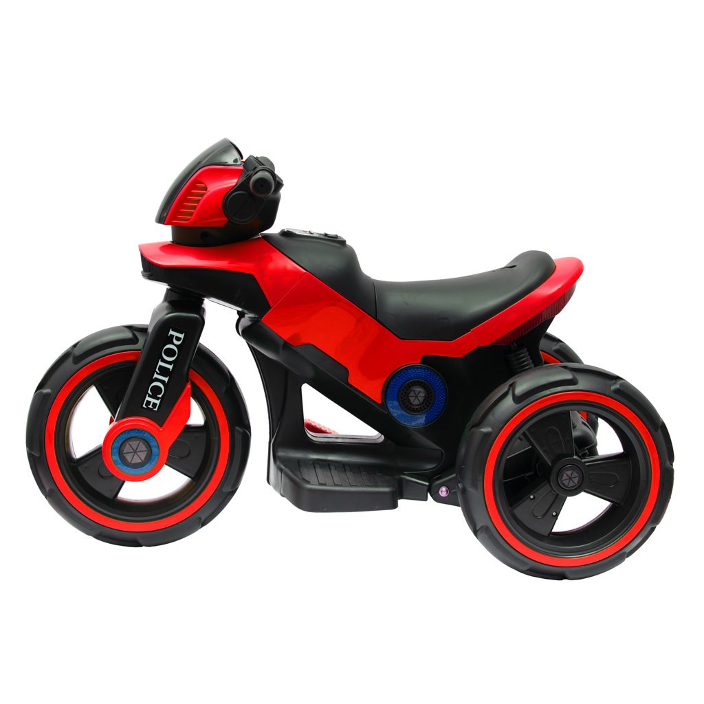 Gyermek elektromos motor Baby Mix POLICE piros