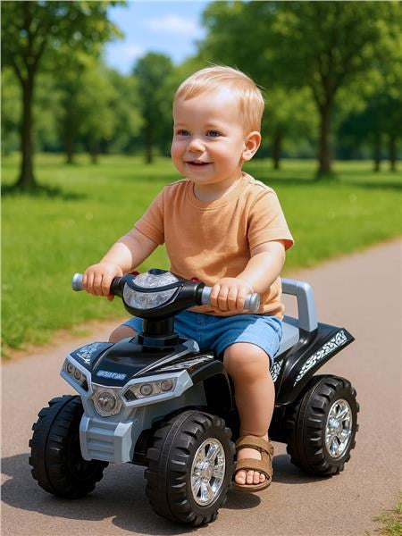 Gyerek négykerekű jármű Baby Mix szürke