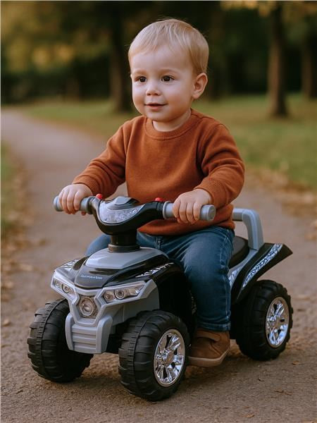 Gyerek négykerekű jármű Baby Mix szürke