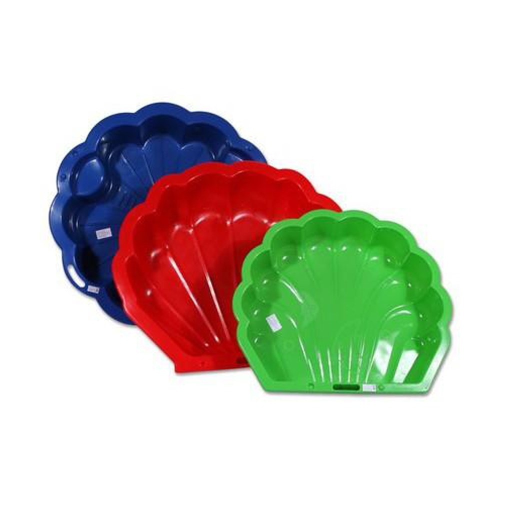 Homokozó - medence Kagyló - 2 darab piros