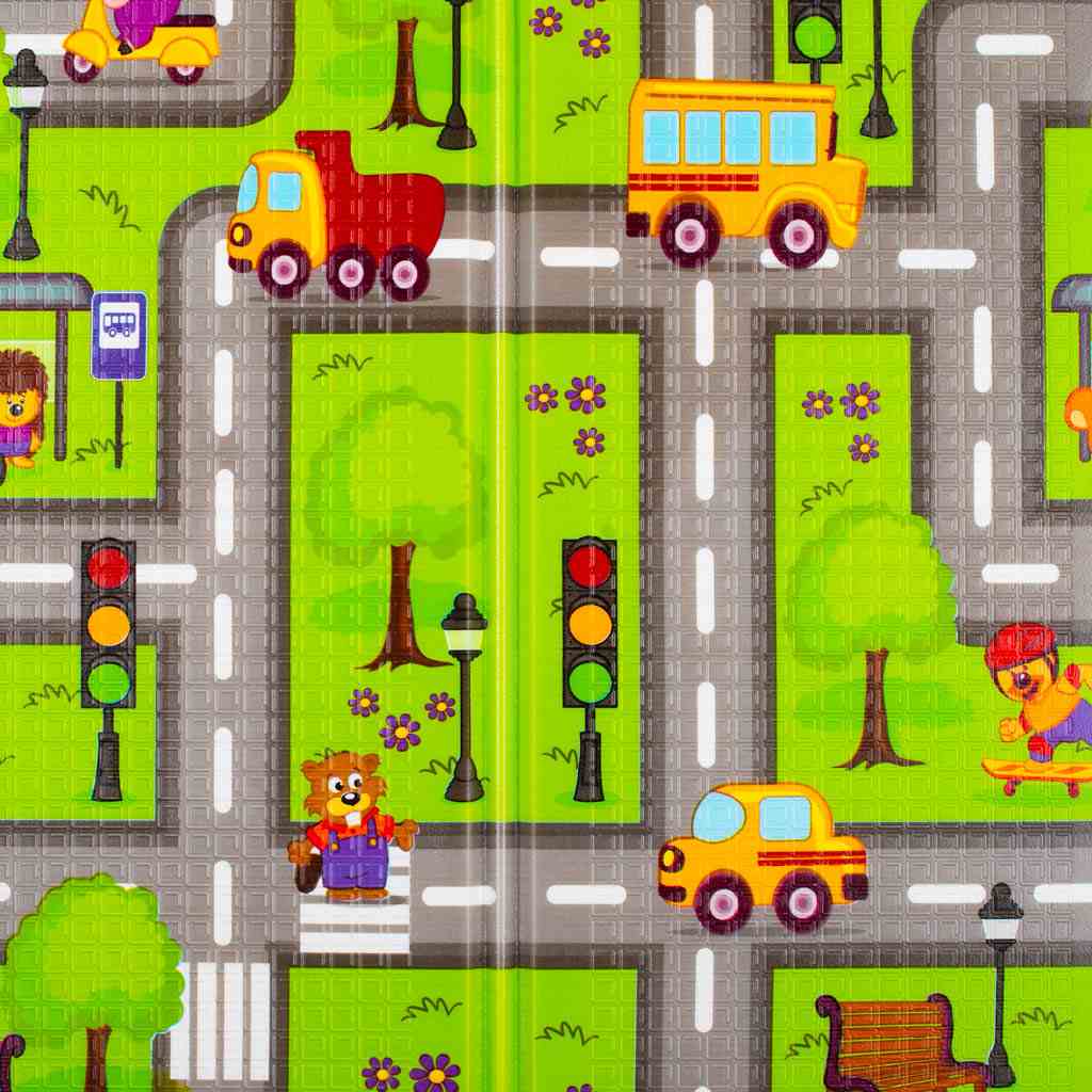 Multifunkciós habszivacs játszószőnyeg PlayTo országút