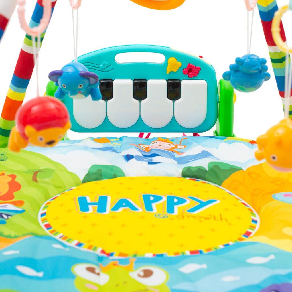 Játszószőnyeg zongorával Baby Mix szafari