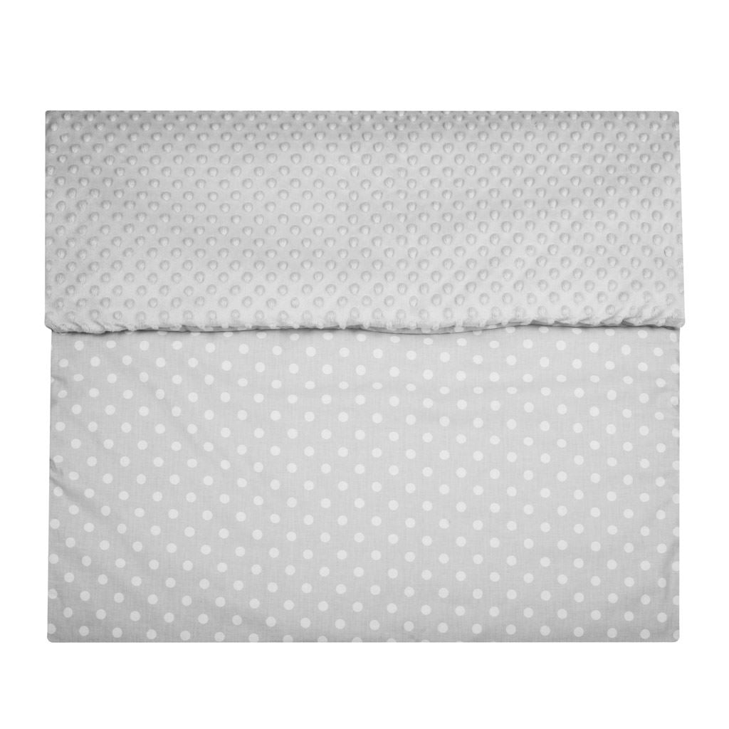 Gyermek pléd Minky New Baby szürke 80x102 cm