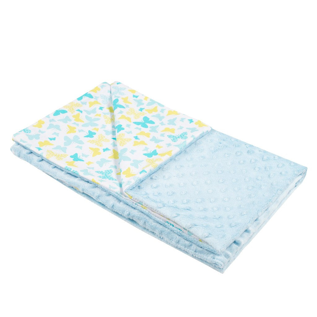 Gyermek pléd Minky New Baby kék 80x102 cm