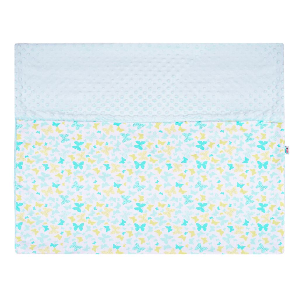 Gyermek pléd Minky New Baby kék 80x102 cm