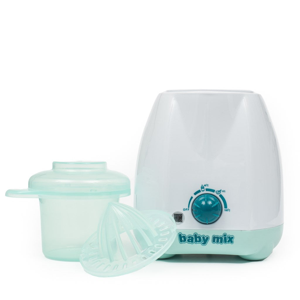 Étel és cumisüveg melegítő tartozékokkal Baby Mix zöld