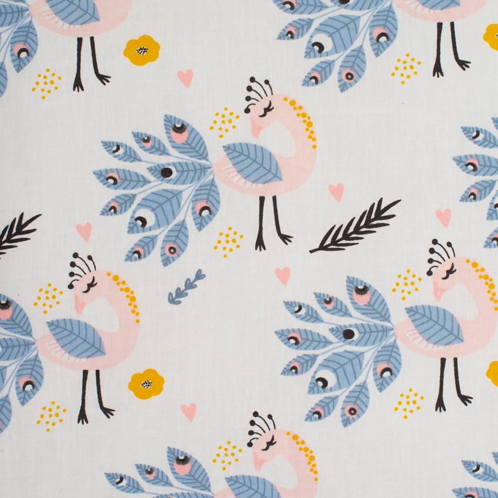 Kétoldalas együttes Velvet New Baby babakocsiba páva rózsaszín