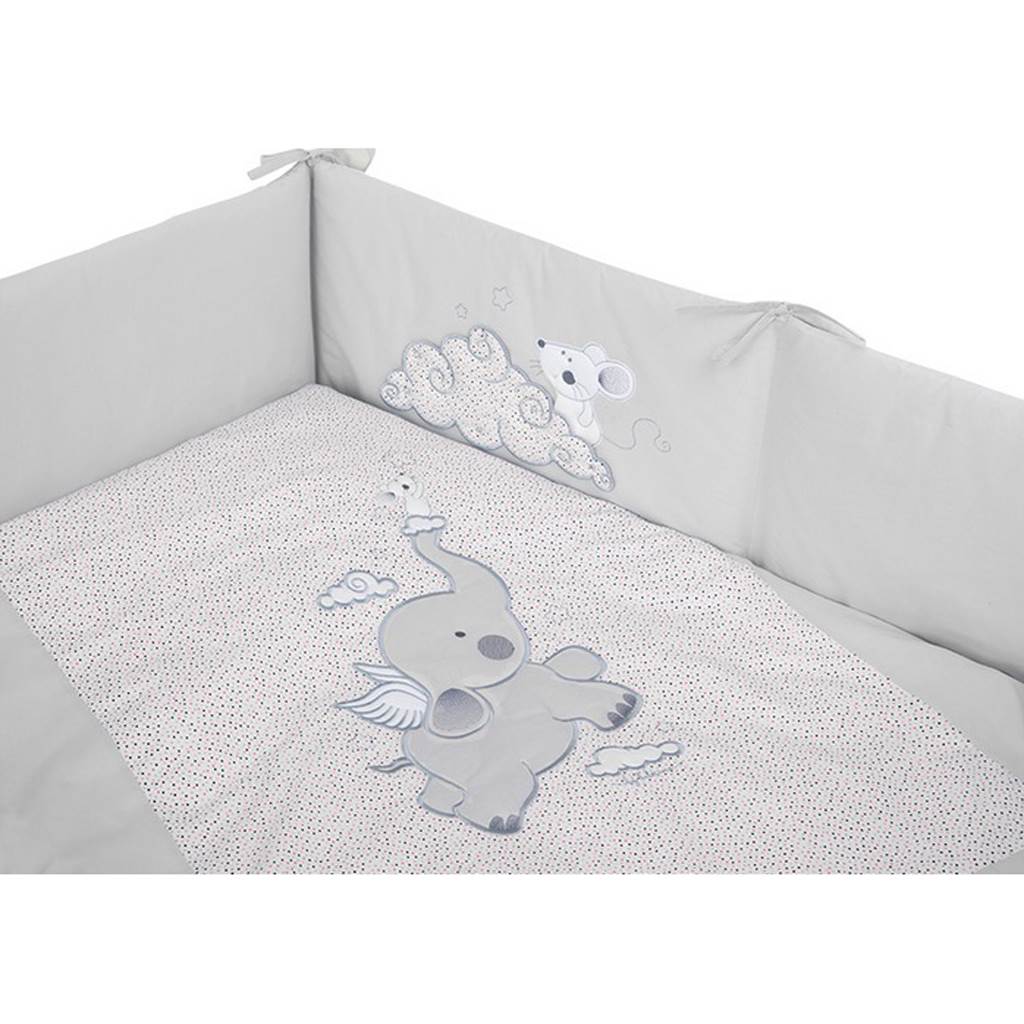 6-részes ágyneműhuzat Belisima Friends 100/135 rózsaszín