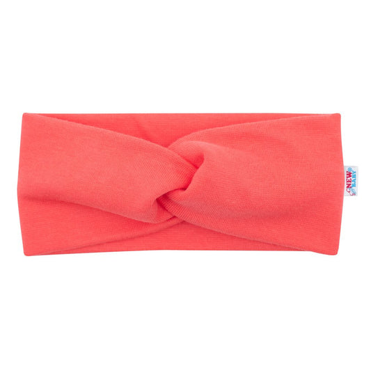 Baba fejpánt New Baby Style málna 37 cm