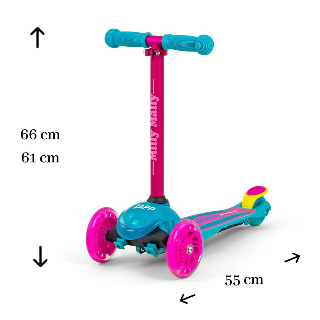 Gyerek roller Milly Mally Scooter Zapp pink