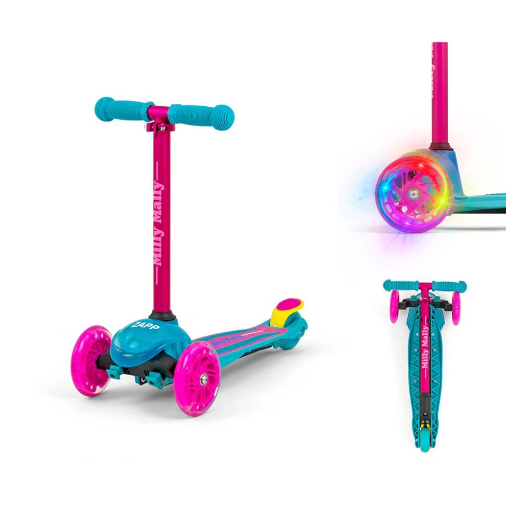 Gyerek roller Milly Mally Scooter Zapp pink