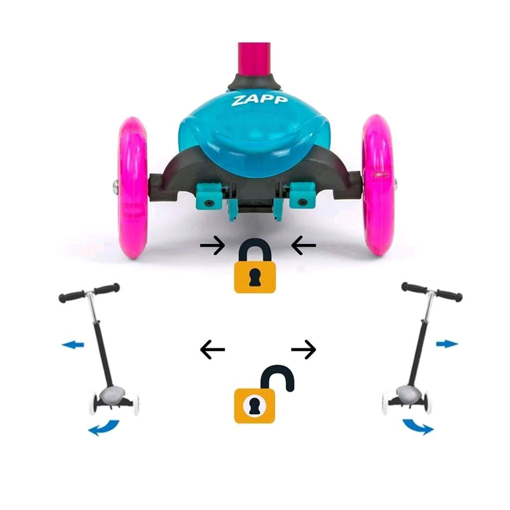 Gyerek roller Milly Mally Scooter Zapp mint