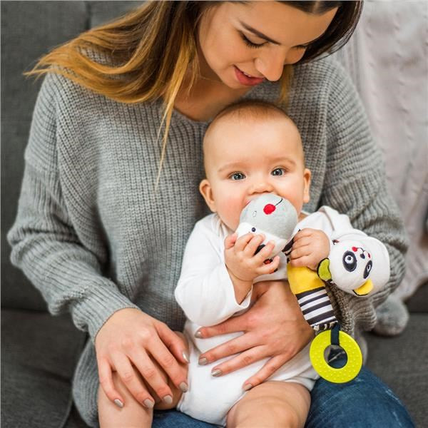 Plüss sípoló játék Baby Ono zebra Zack