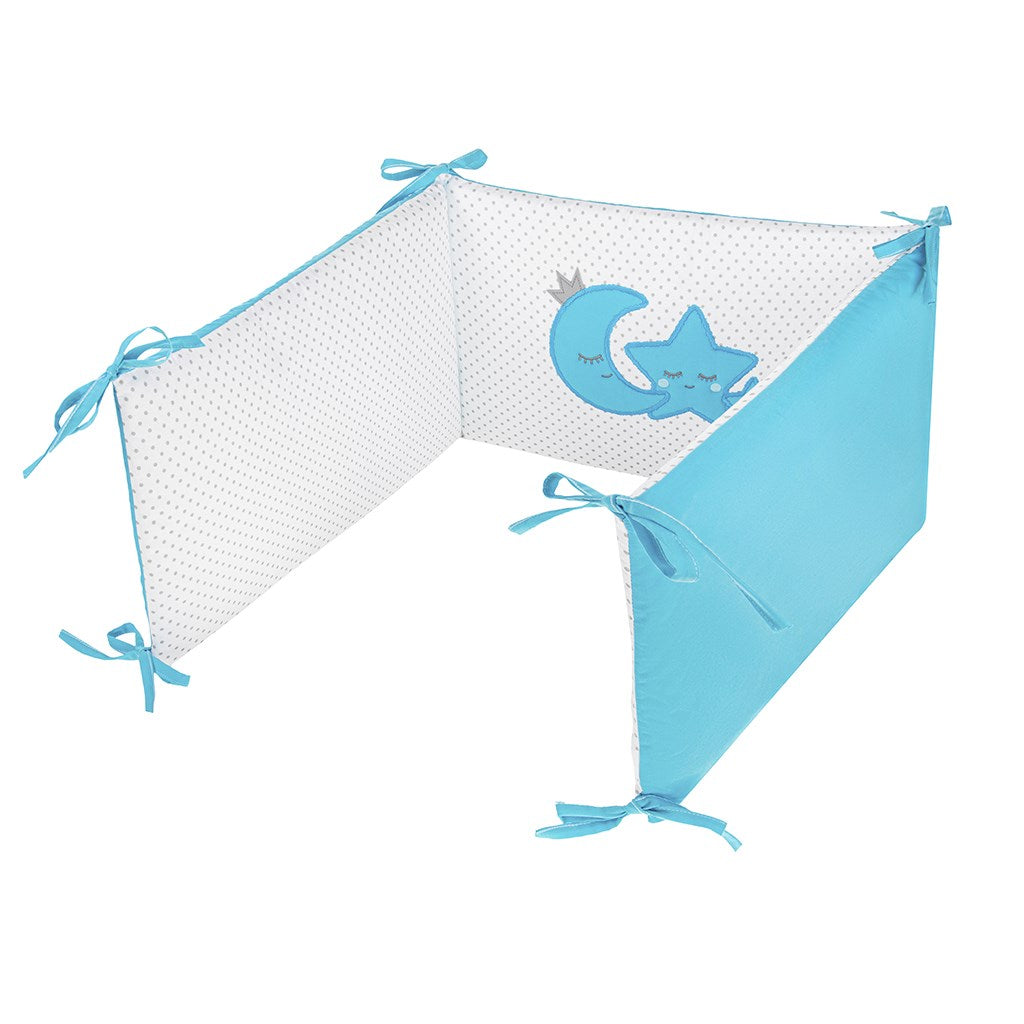 3-részes ágyneműgarnitúra Belisima Magic Stars 90/120 türkiz