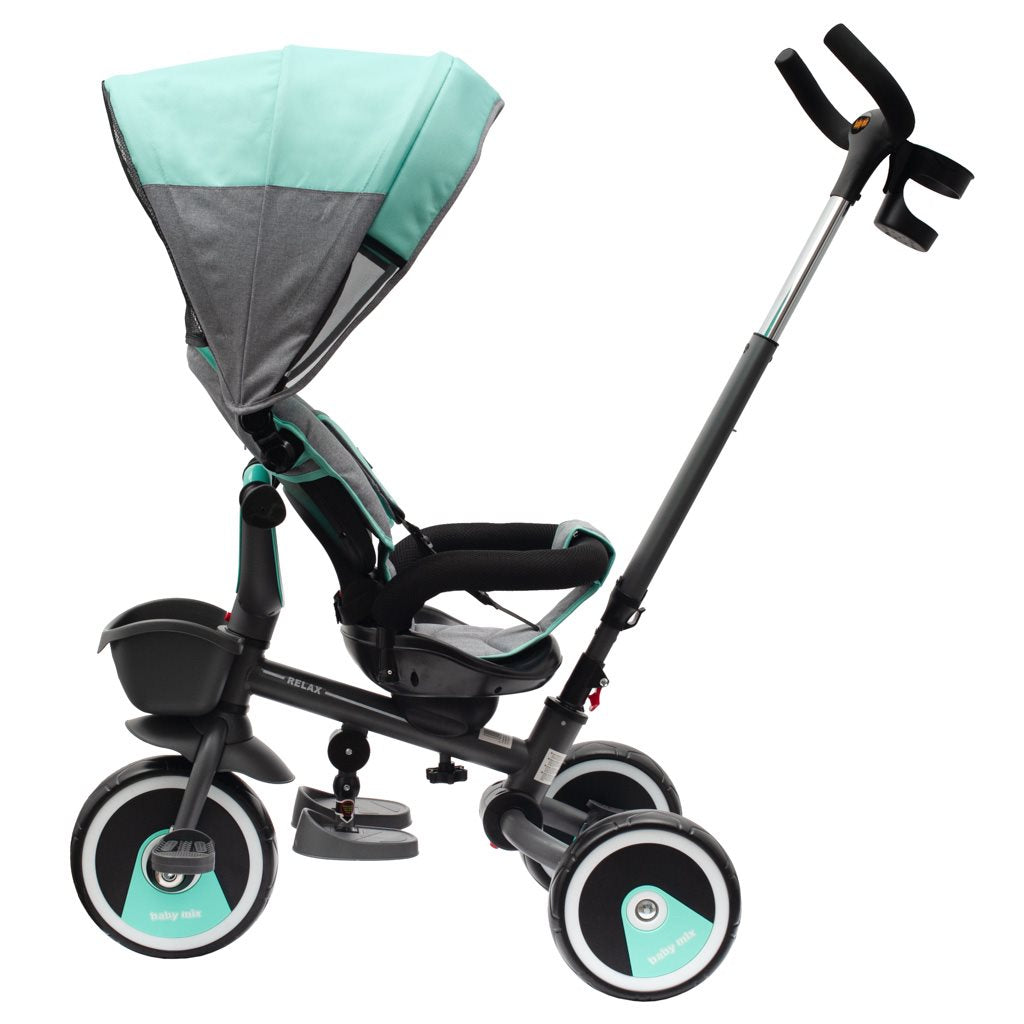 Gyerek tricikli Baby Mix 5az1-ben RELAX 360° kék