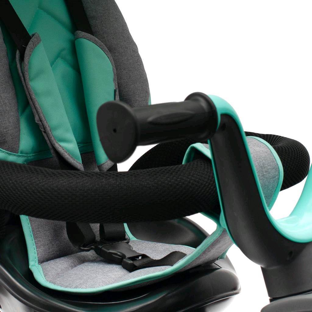 Gyerek tricikli Baby Mix 5az1-ben RELAX 360° menta