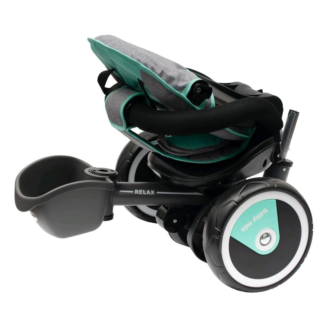 Gyerek tricikli Baby Mix 5az1-ben RELAX 360° menta
