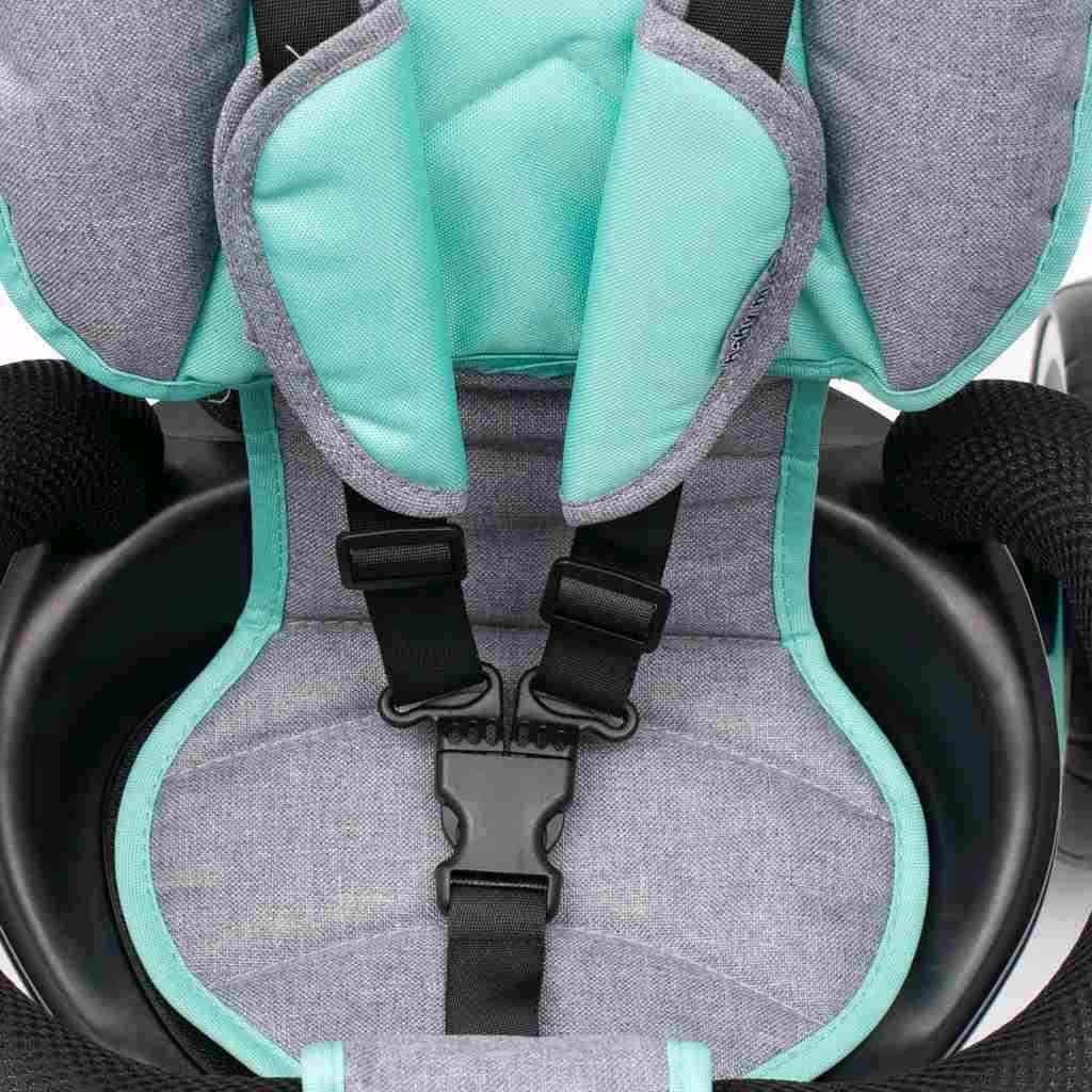 Gyerek tricikli Baby Mix 5az1-ben RELAX 360° rózsaszín