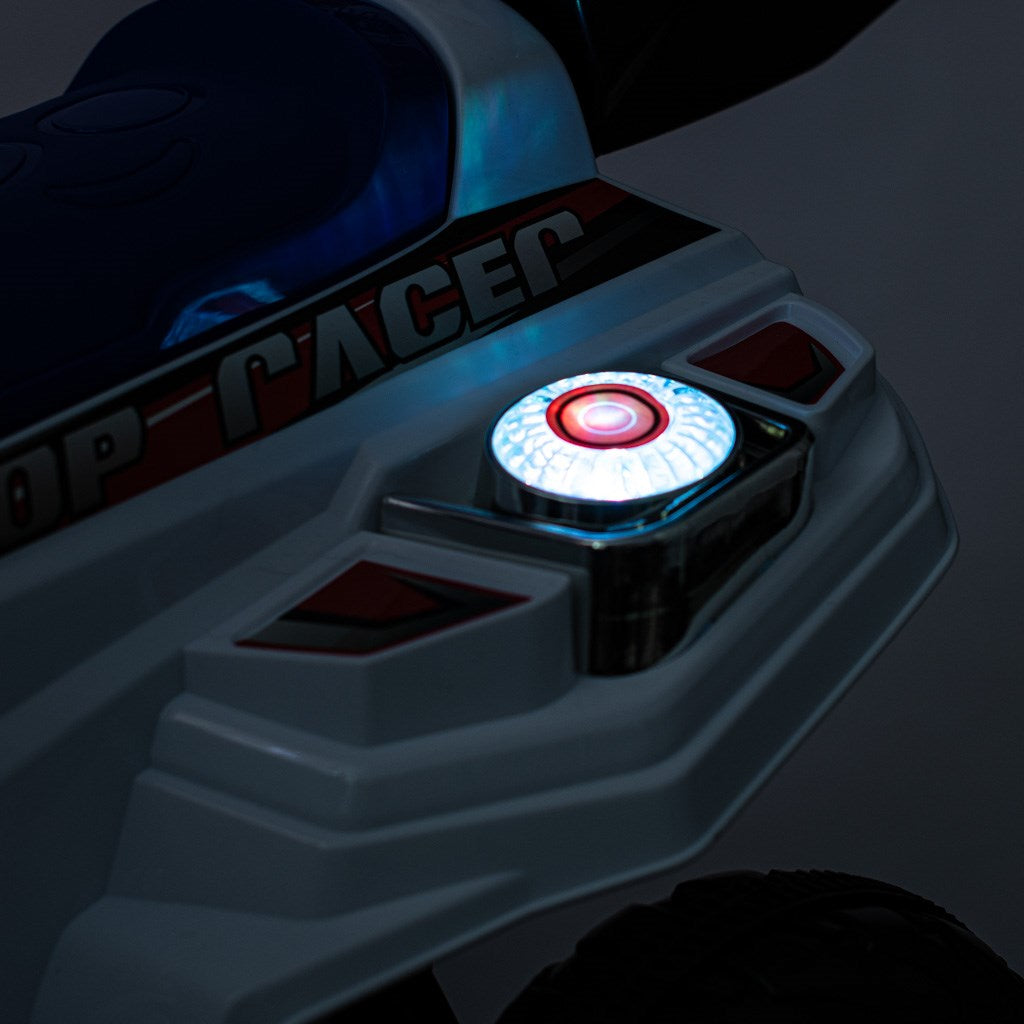 Gyermek elektromos motor Baby Mix RACER fehér