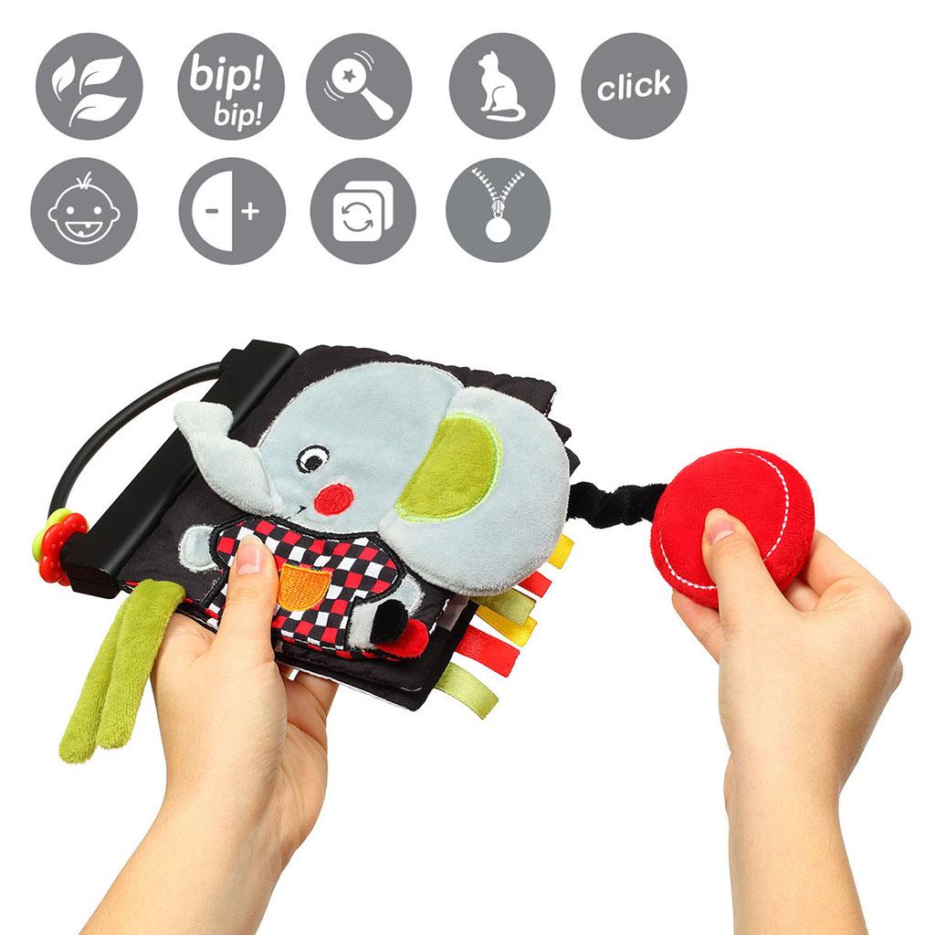 Érzékfejlesztő babakönyv Baby Ono c more first book