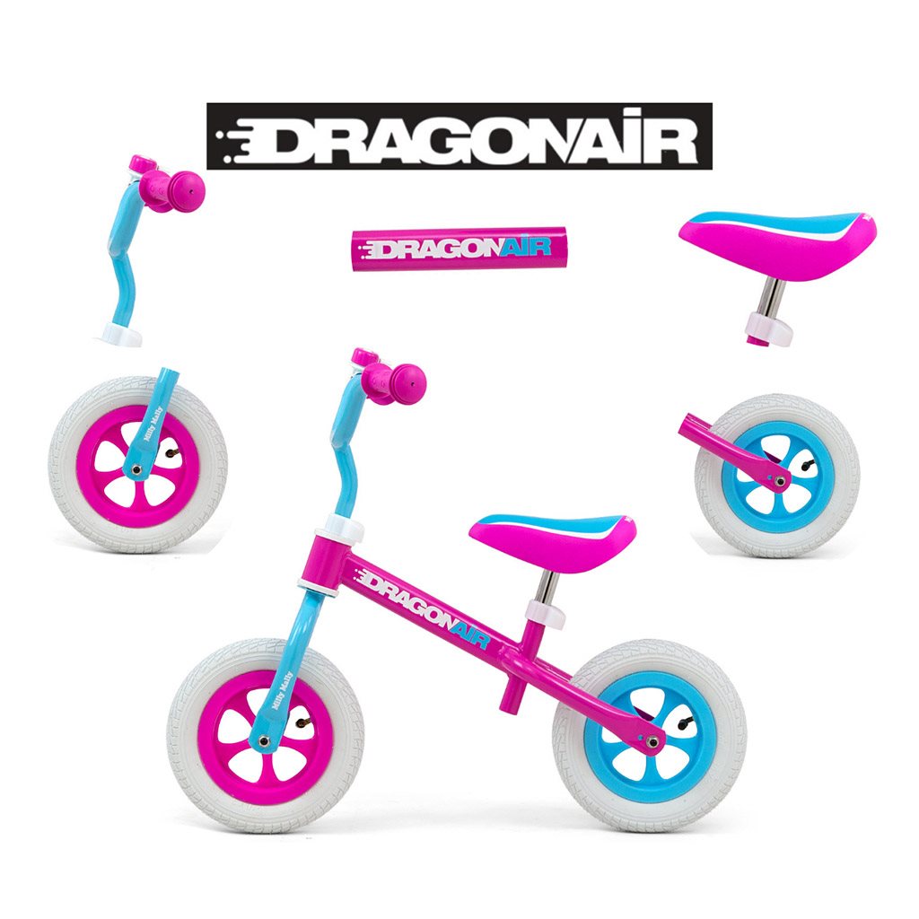 Gyerek futóbicikli Milly Mally Dragon Air candy