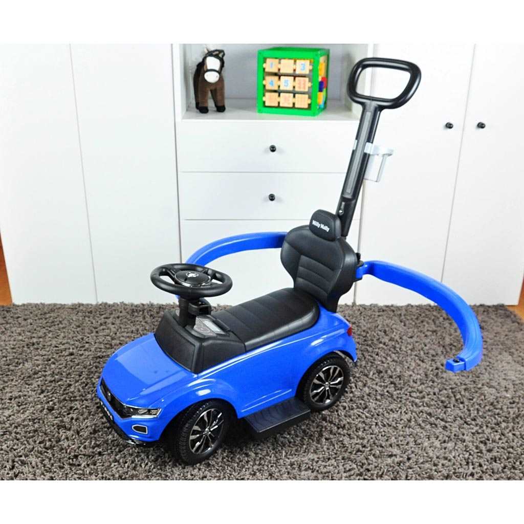 Bébitaxi tolókarral VOLKSWAGEN T-ROC Milly Mally fehér