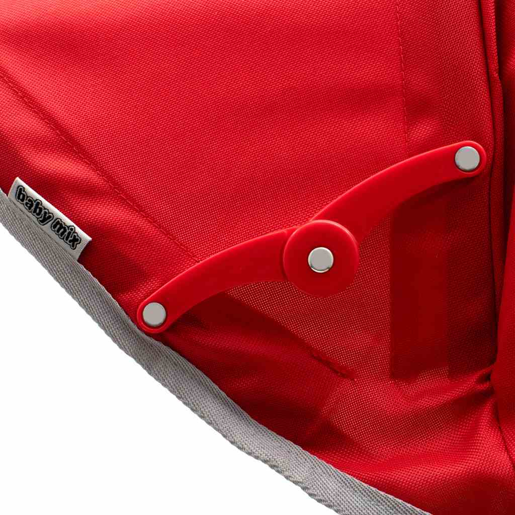 Gyerek háromkerekű bicikli  Baby Mix Lux Trike piros