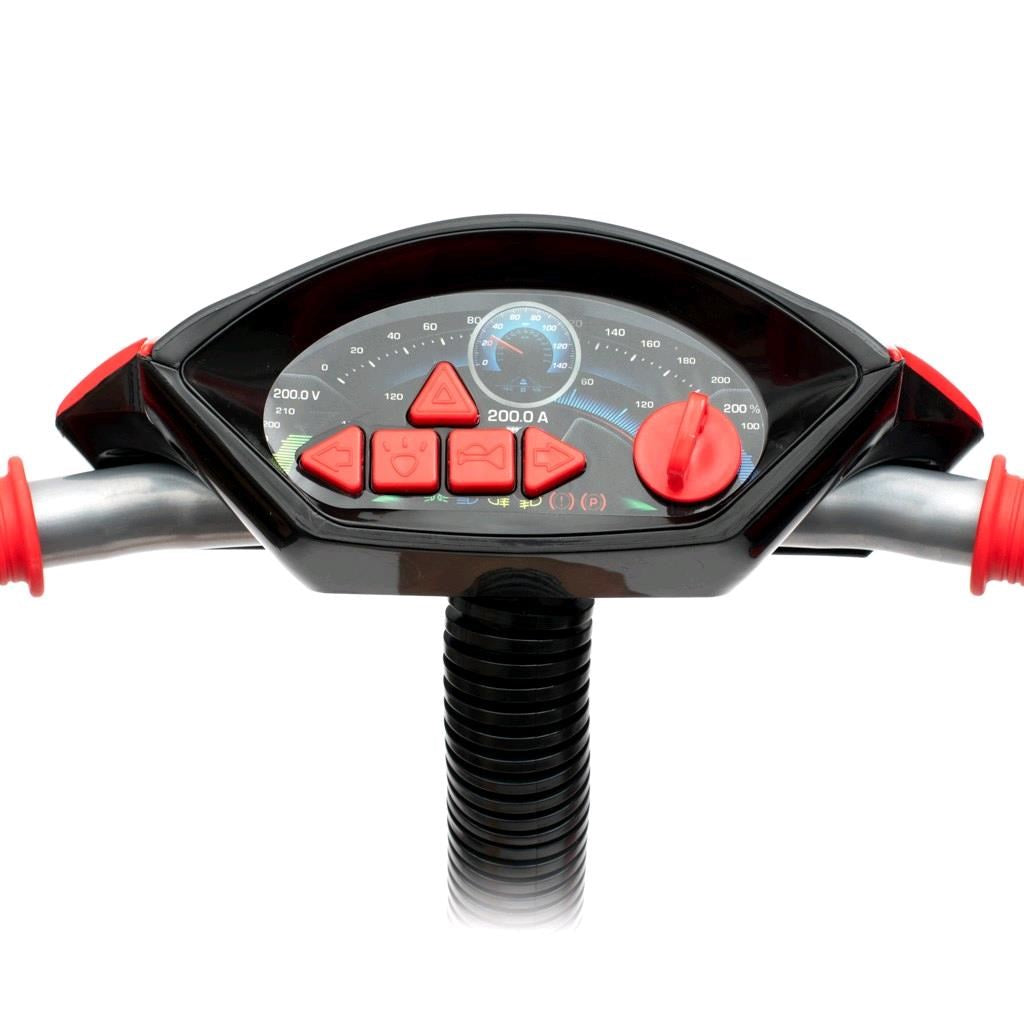 Gyerek háromkerekű bicikli  Baby Mix Lux Trike sötét szürke