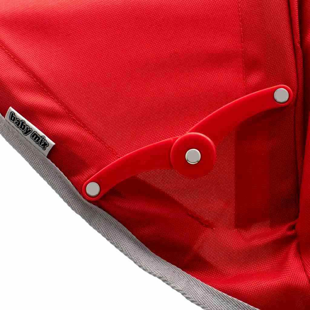 Gyerek háromkerekű bicikli  Baby Mix Lux Trike sötét szürke