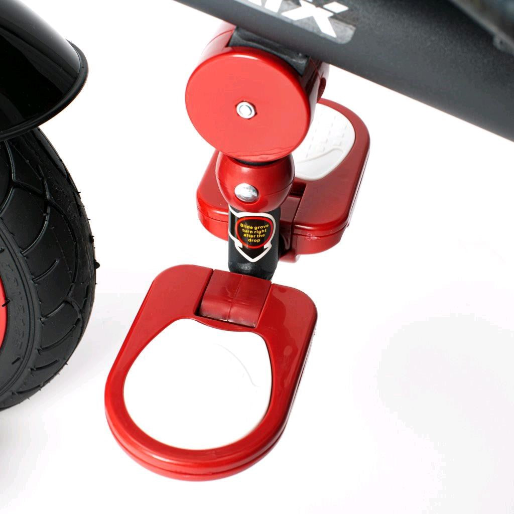 Gyerek tricikli Baby Mix 5az1-ben RIDER 360° szürke