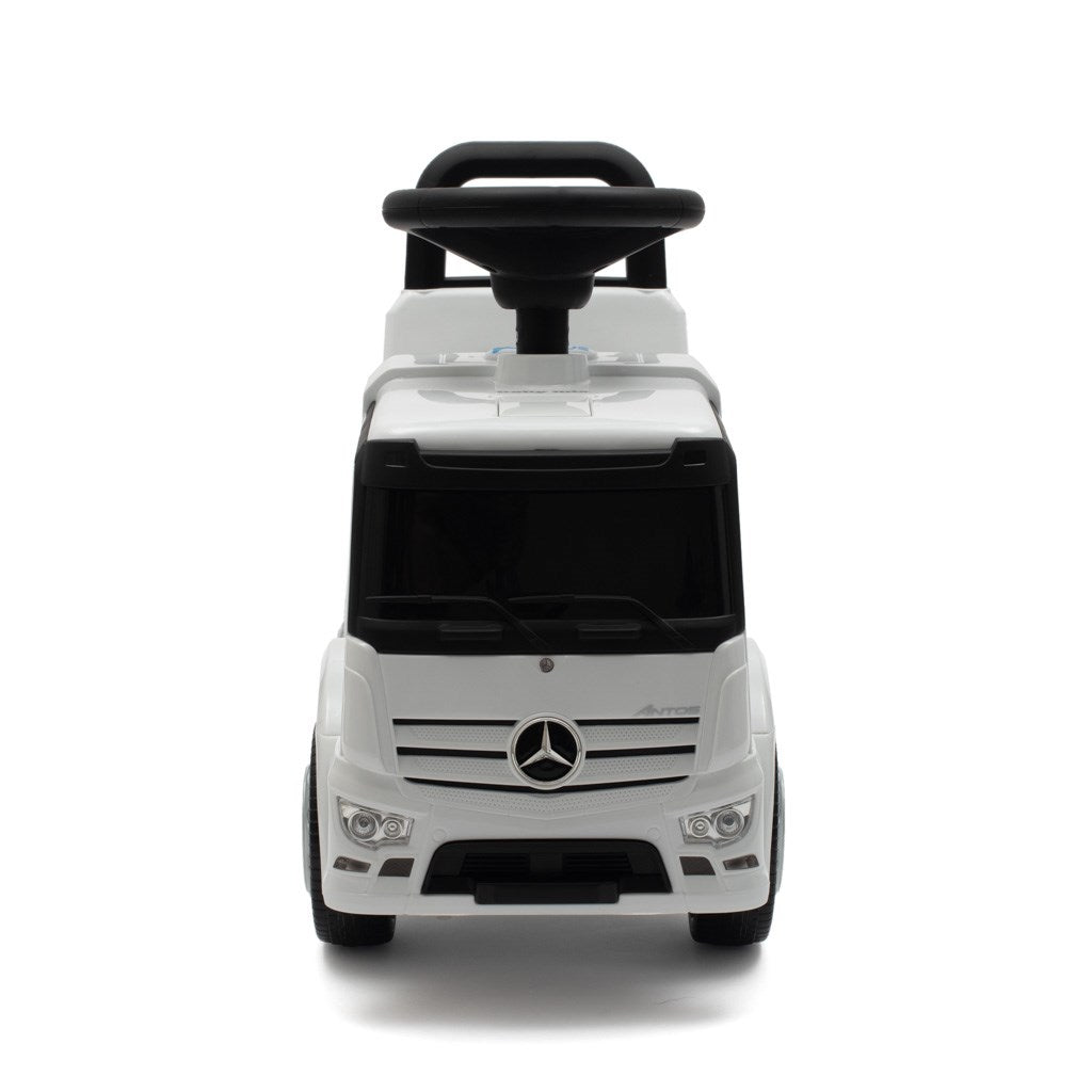 Zenélő bébitaxi Mercedes Baby Mix KAMION fehér