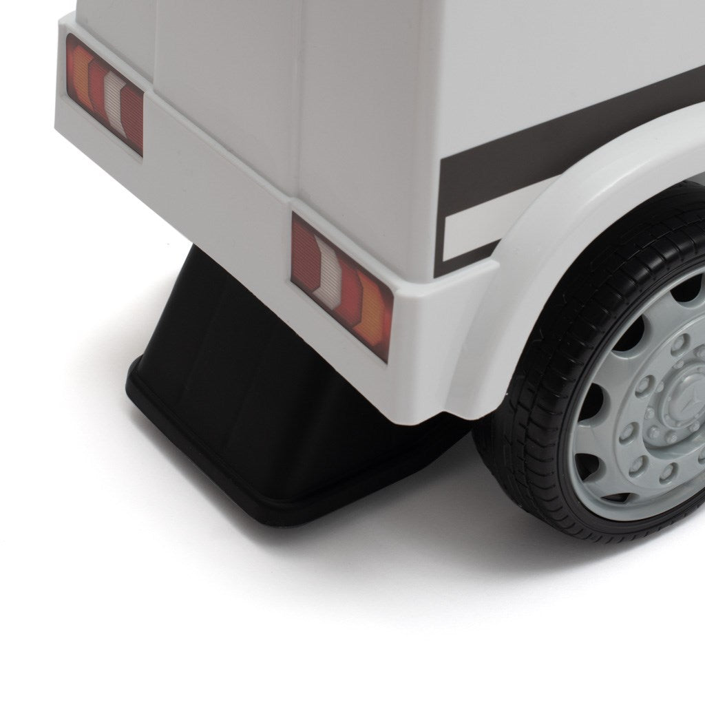 Zenélő bébitaxi Mercedes Baby Mix KAMION fehér