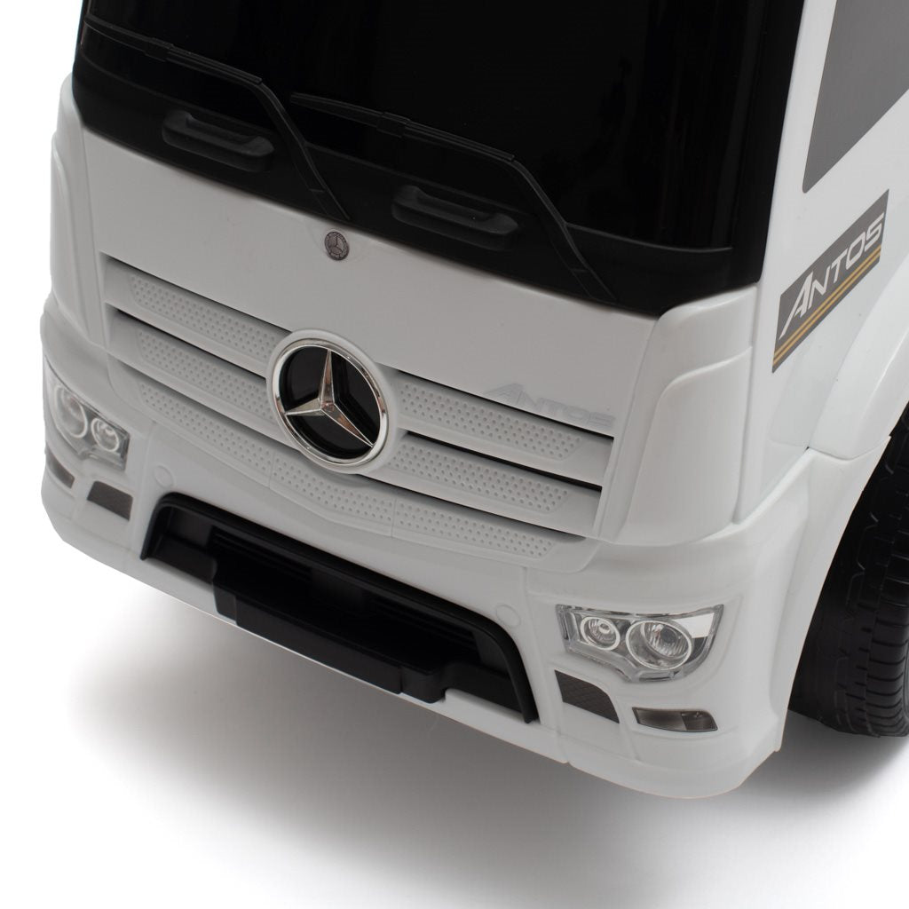 Zenélő bébitaxi Mercedes Baby Mix KAMION fehér