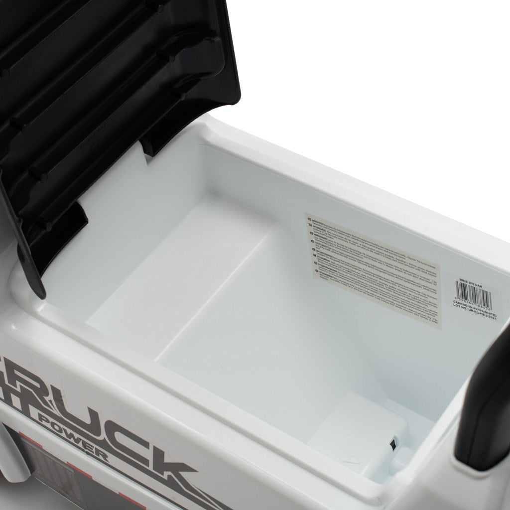 Zenélő bébitaxi Mercedes Baby Mix KAMION fehér