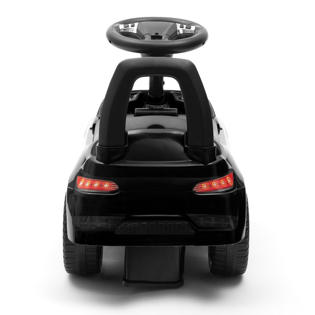 Zenélő bébitaxi Baby Mix RACER fekete