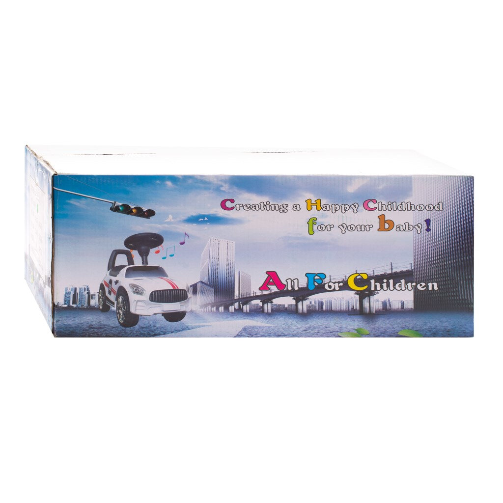 Zenélő bébitaxi Baby Mix RACER fekete