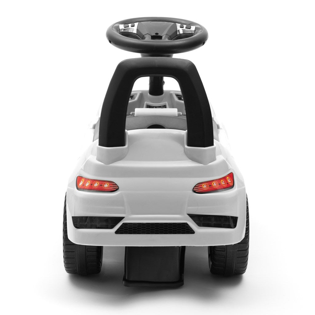 Zenélő bébitaxi Baby Mix RACER fehér